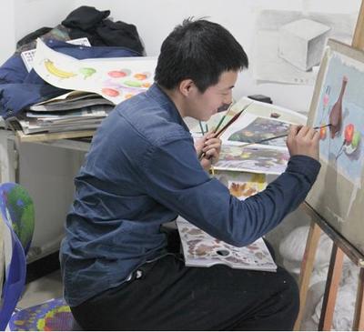 北京畫室上尚美術學員在清華大學開學典禮上發言