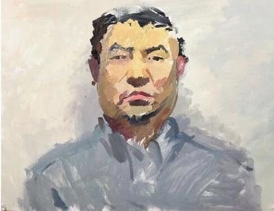 北京藝升源畫室蔡東升校長色彩頭像步驟示范