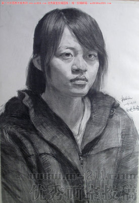北京歷史畫室,美術高考素描頭像投稿作品2013120306