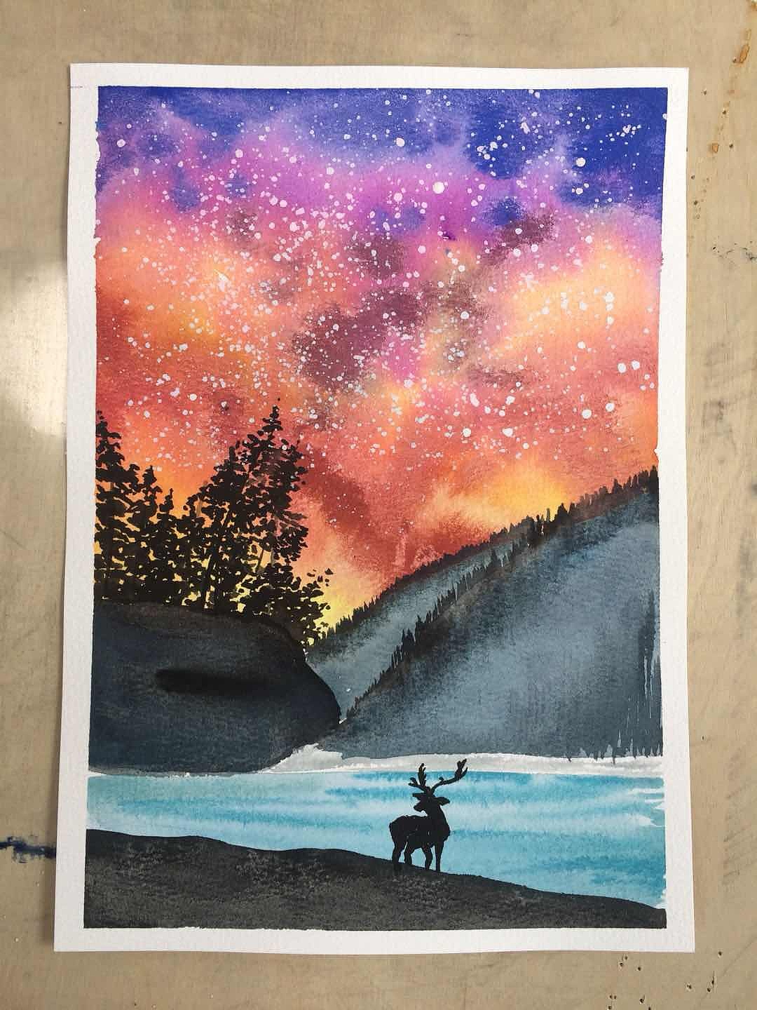 【推薦畫室】◆北京成人畫室◆梵高之路畫室◆水彩星空