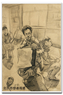 北京思想者畫室--場(chǎng)景速寫
