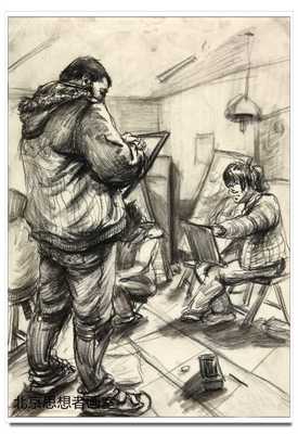 北京思想者畫室--場景速寫