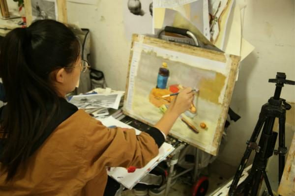 北京哪家畫室最好,秋水畫室文化課備考進行時